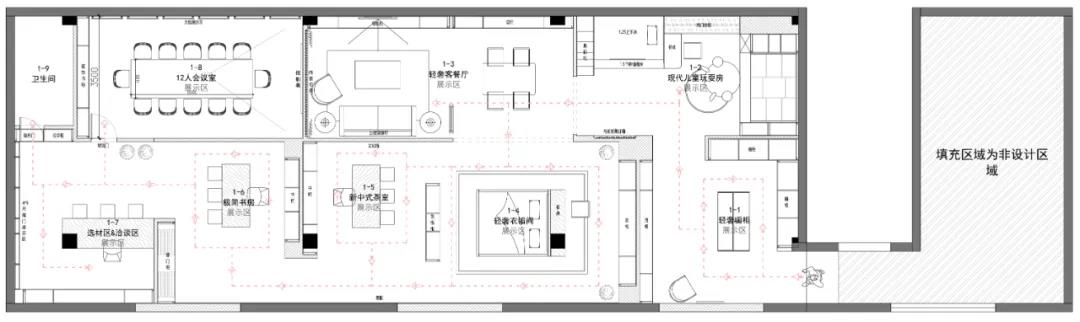 华洲木业︱广东增城战略合作商 205㎡ 展厅空间设计案例(图1)